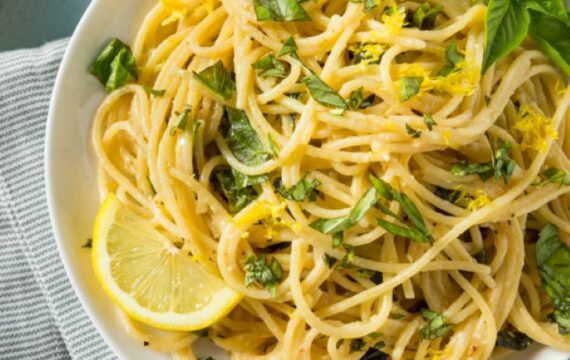 Citroen Spaghetti Recept