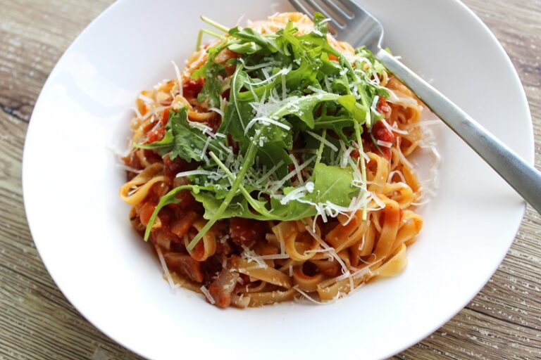 Pasta all’amatriciana (Jeroen Meus)