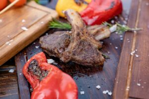 Vlees en Groente op de BBQ